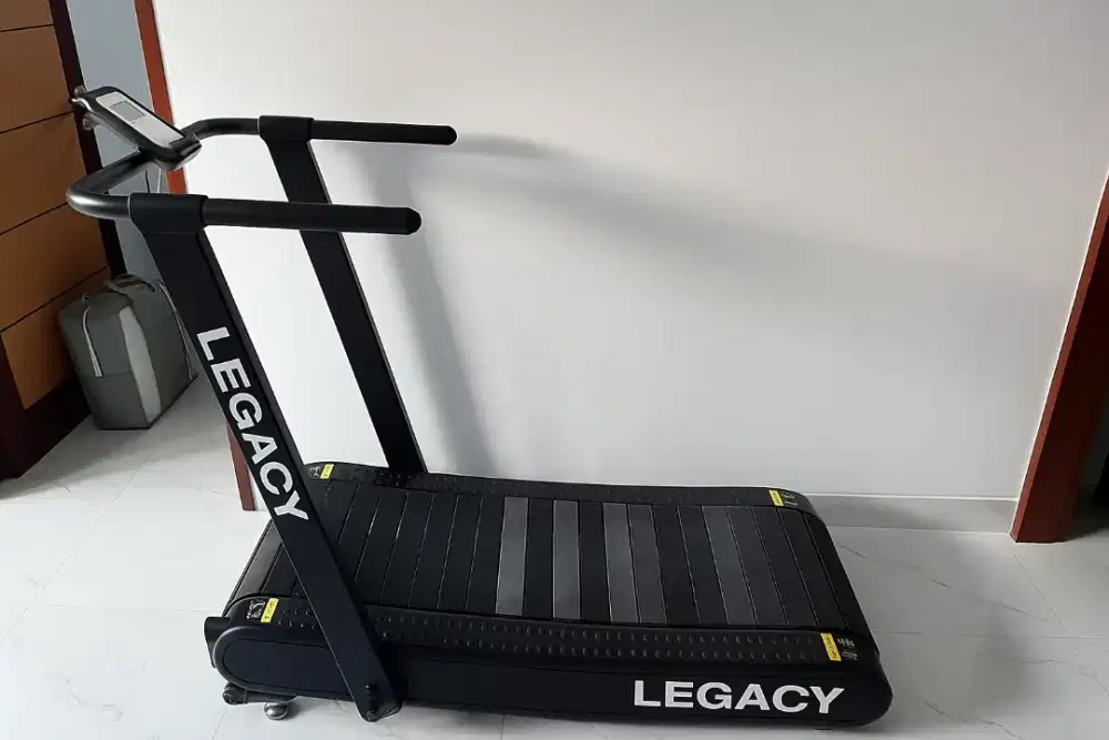 Treadmill manual Curve alat fitnes gym