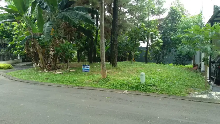 Dijual tanah kavling di Taman Giri Loka cluster premium hoek BSD City