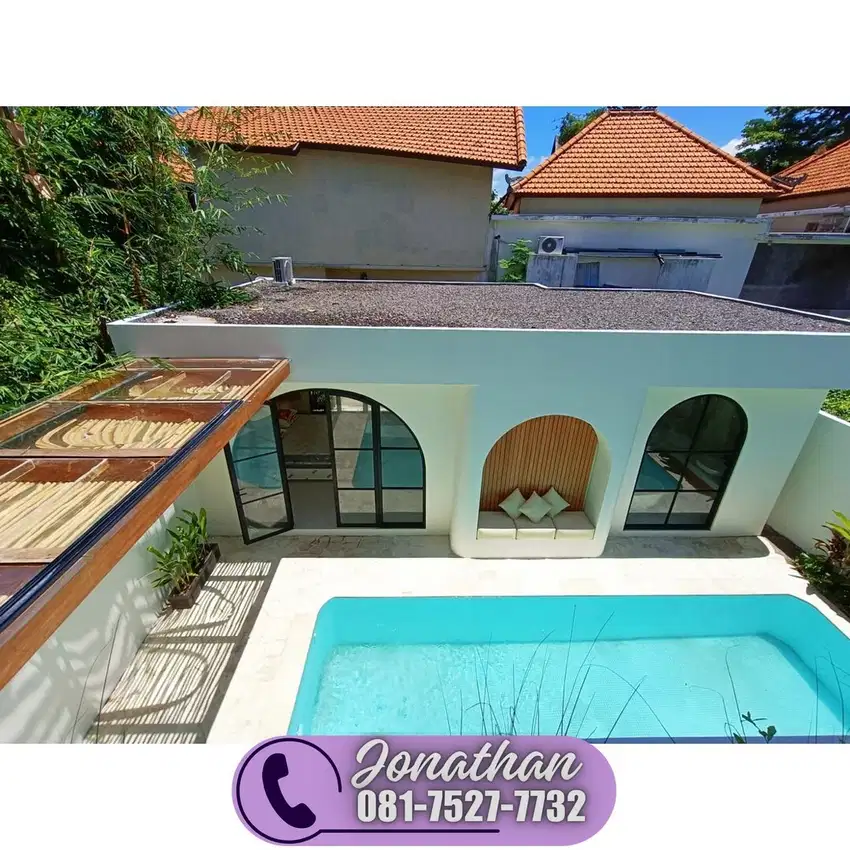 Brand New Modern Scandinavian Villa Ocean View Babakan Canggu - VSER