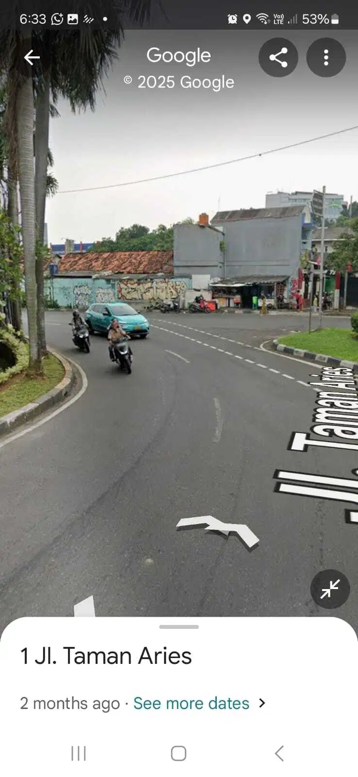 Jual kavling komersial taman aries