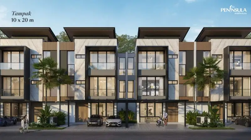 Dijual rumah The peninsula residence ocean view