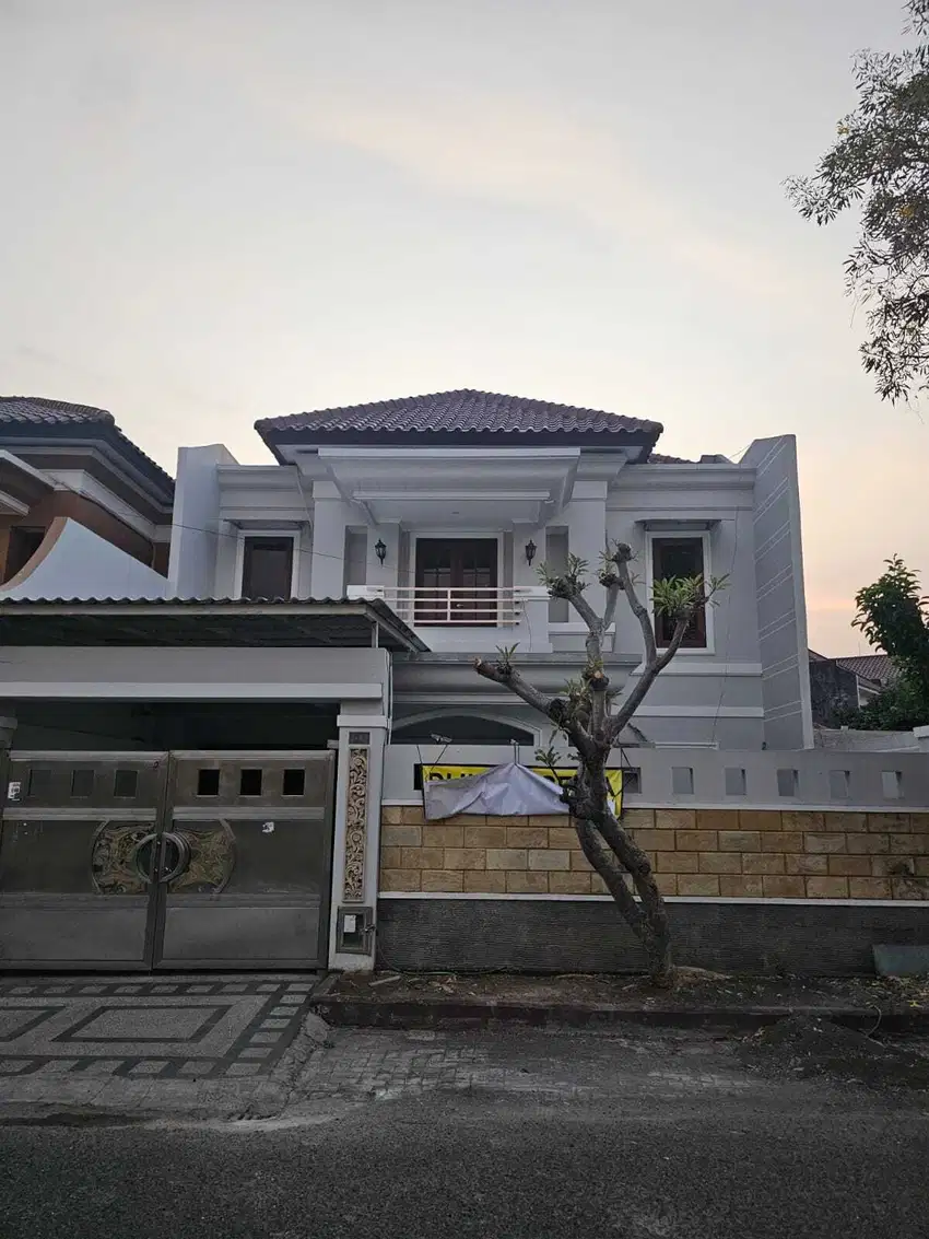 RUMAH BARU GRES DAN MEWAH SIAP HUNI  PANTAI MENTARI  Row jalan lebar