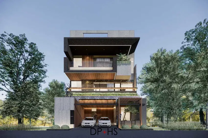 Rumah Katamaran Indah PIK Uk 12x25, Tropical Minimalist Mewah