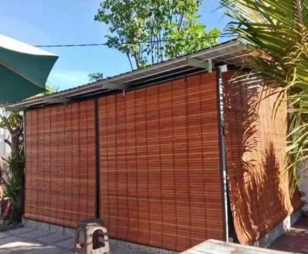 feri shop jual berbagai macam ukuran krey, bambu kayu