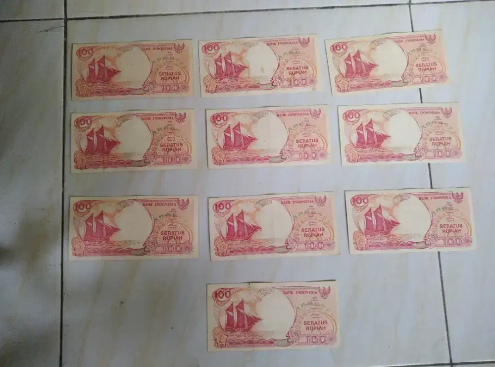 Uang Perahu Layar Ori 1991