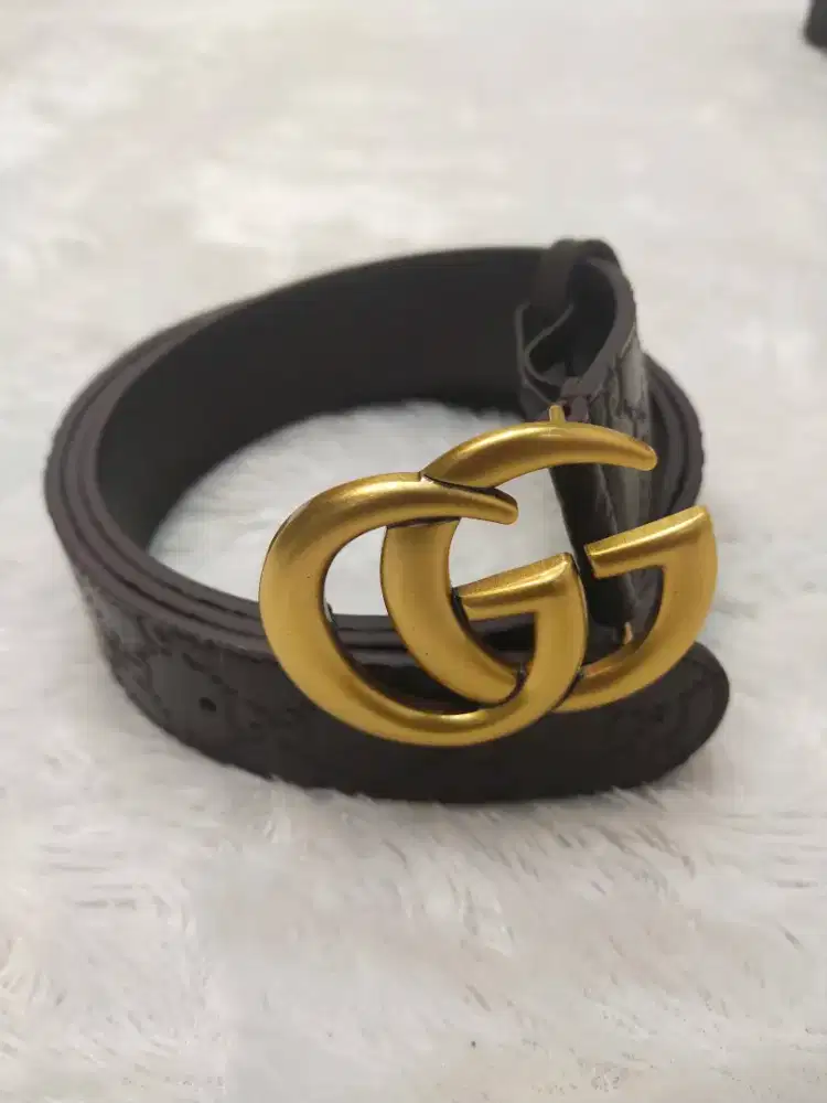 Luxury GUCCI leather belt mewah banget dan paling cakep