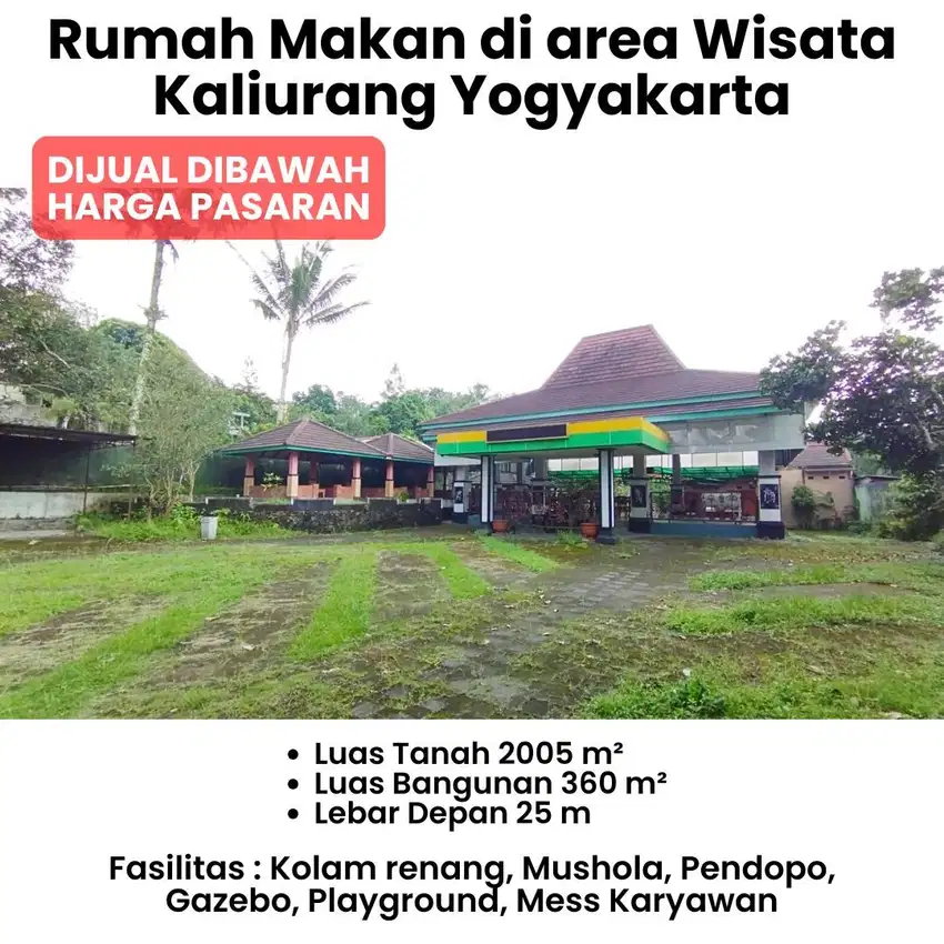 Tanah tepi Jalan Kaliurang km 23