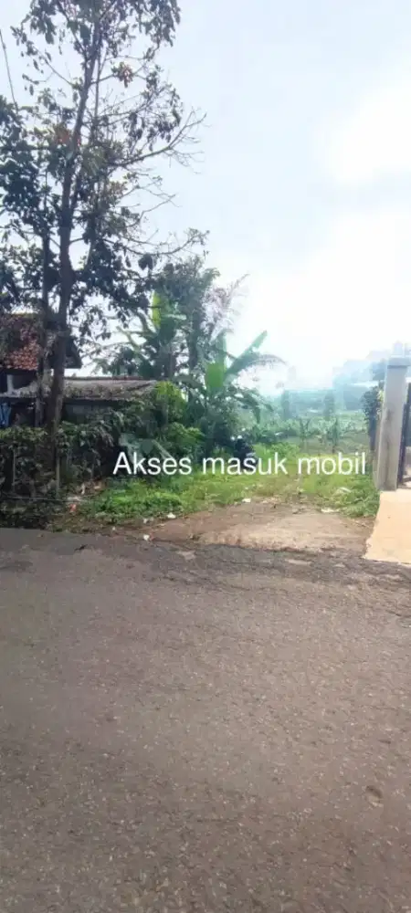 Jual Tanah Akses mobil view pegunungan suasana sejuk