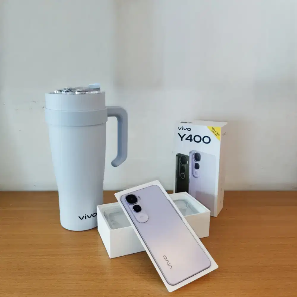 Vivo Y400 8/256Gb Promo Tuker tambah Up to 500Rb Cash creditnya bisa