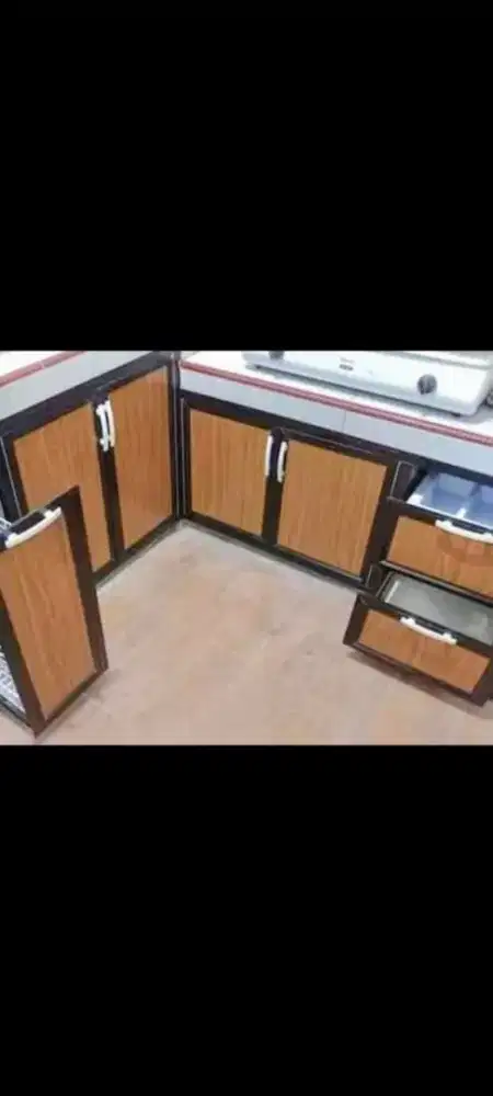 Kitchenset almunium acp,anti rayap tahan air / lp