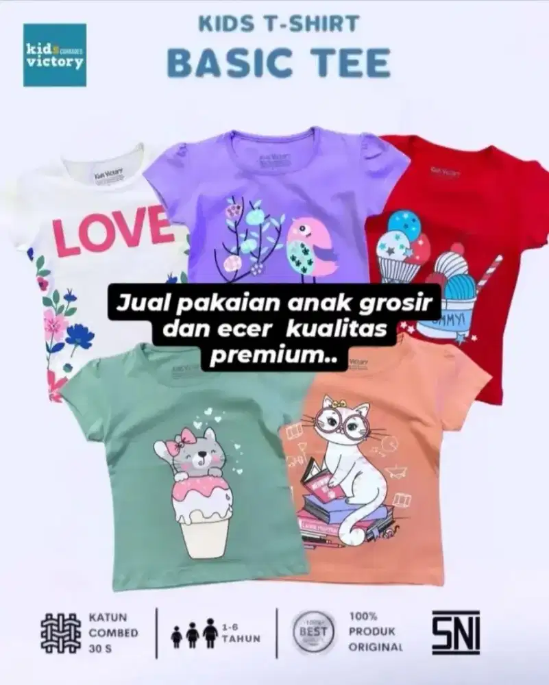 Peluang Usaha Jual  Baju Anak Premium