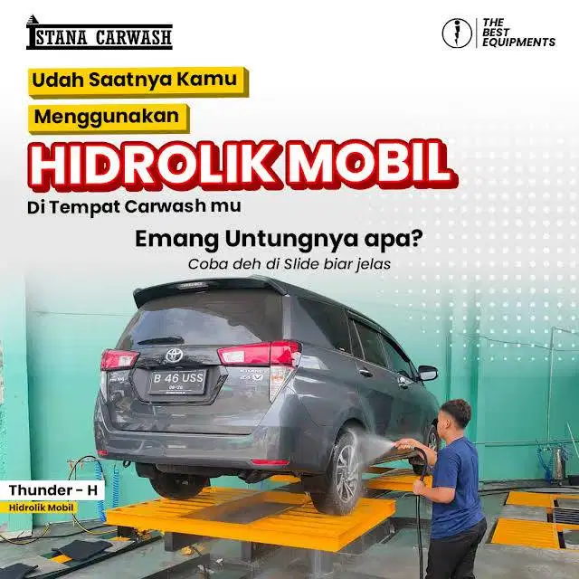 Hidrolik Cuci Mobil Ikame Thunder-H