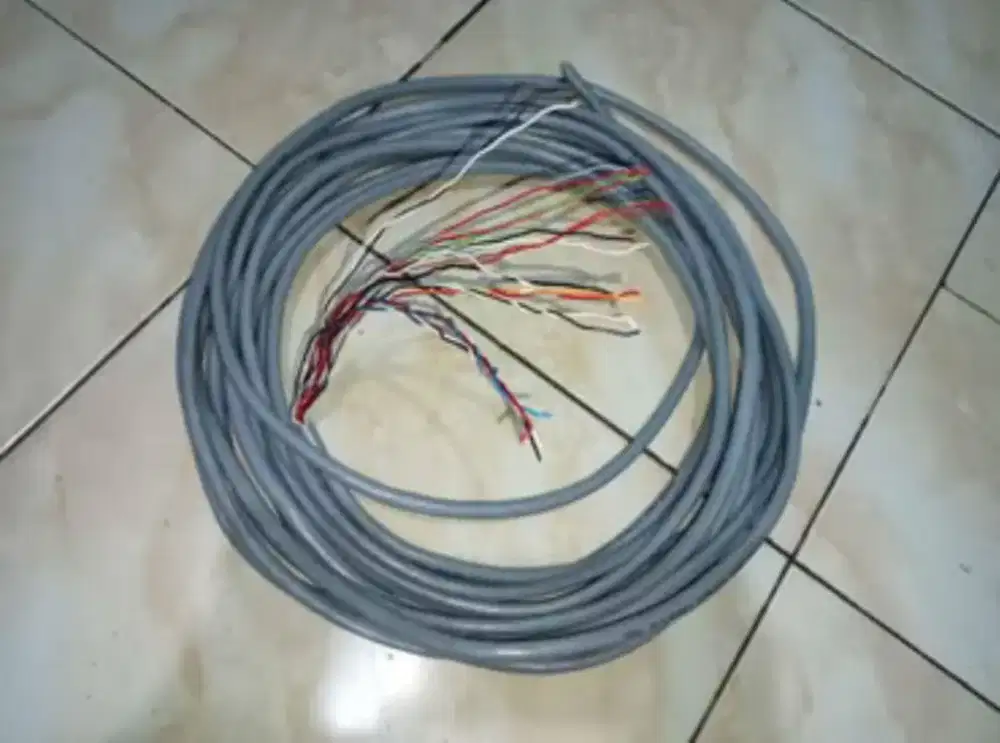Kabel Telepon Supreme 12 Meter, 10 Pair (isi 20)