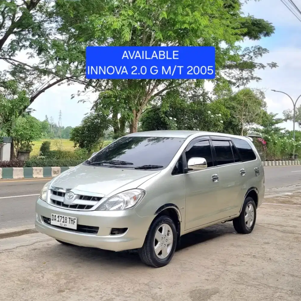 Toyota Kijang Innova 2.0 G M/T 2005