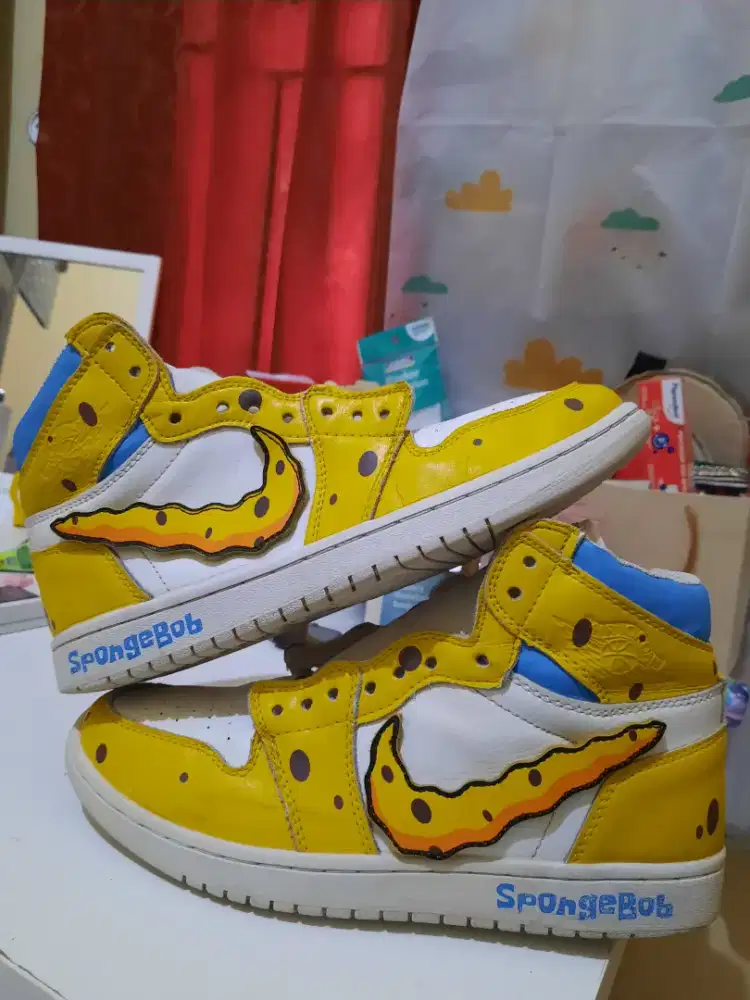 Nike jordan 1 colab spongebob
