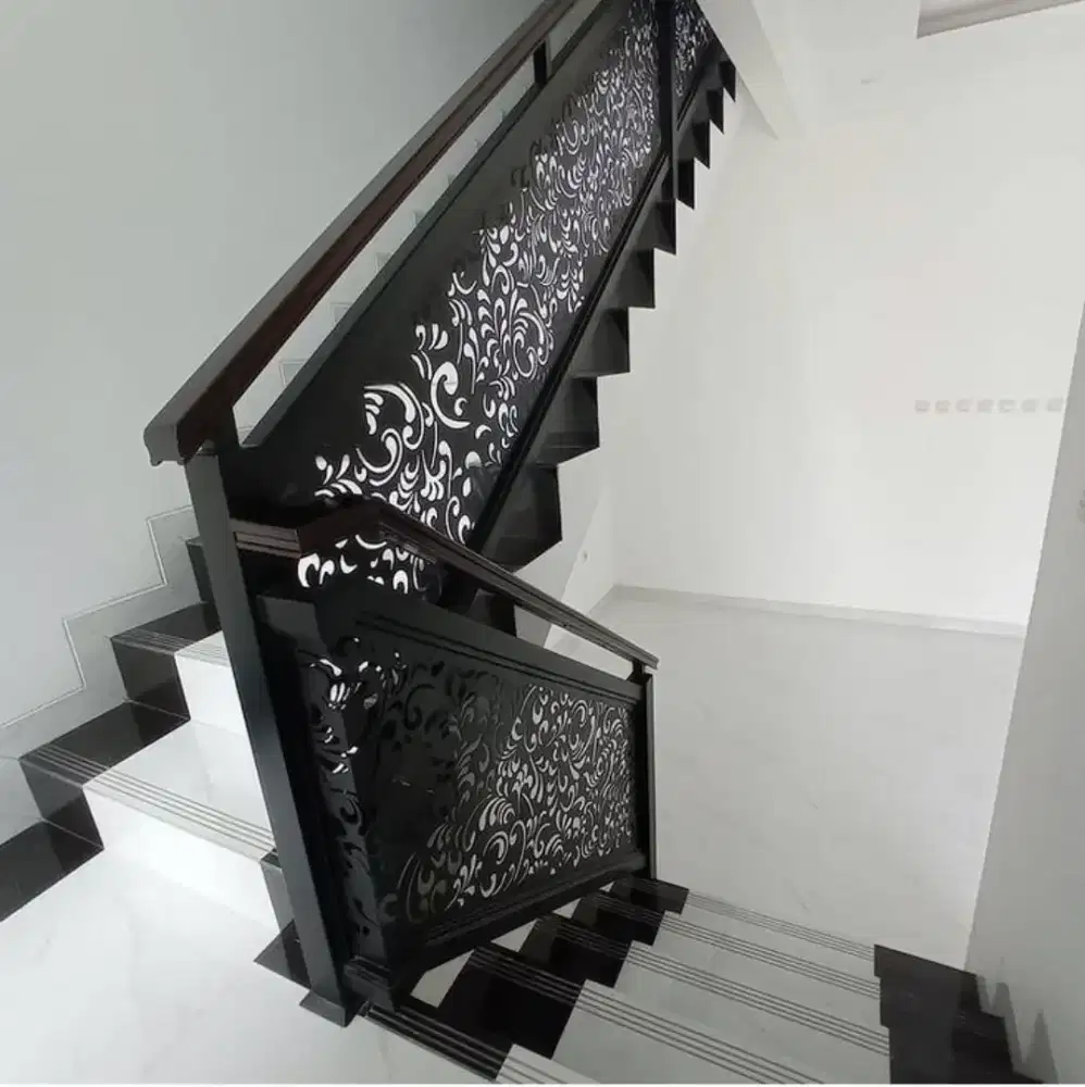 Bengkel las Lampung tralis kanopi pintu pagar gerbang tangga