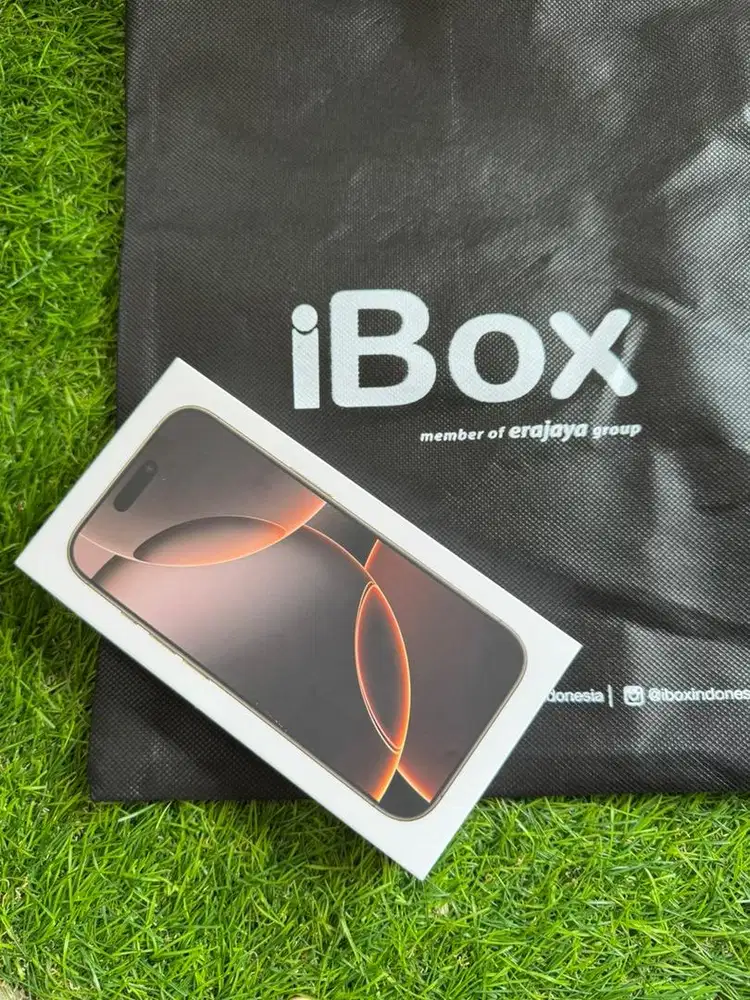 Iphone 16 pro max 1 TB new resmi ibox