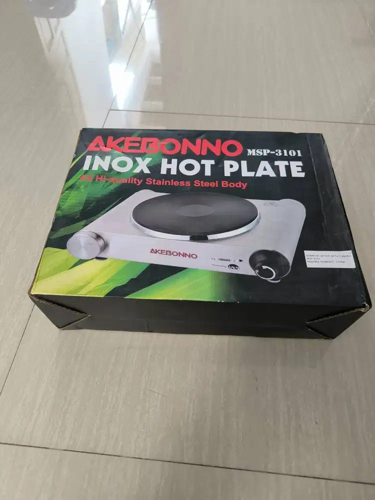 Kompor listrik akebonno msp 3101 hot plate