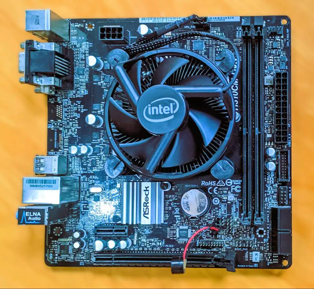 Mobo Asrock H310CM-DVS (Socket 1151) + Intel Core i5 9400F