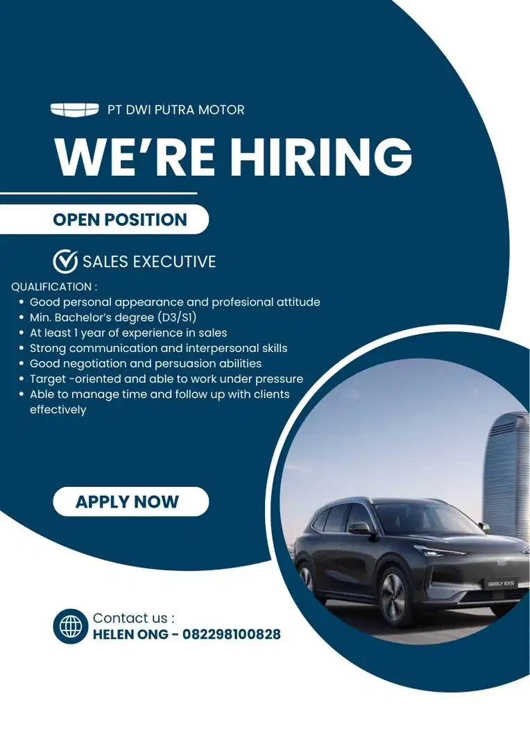GEELY BSD JOIN OUR TEAM