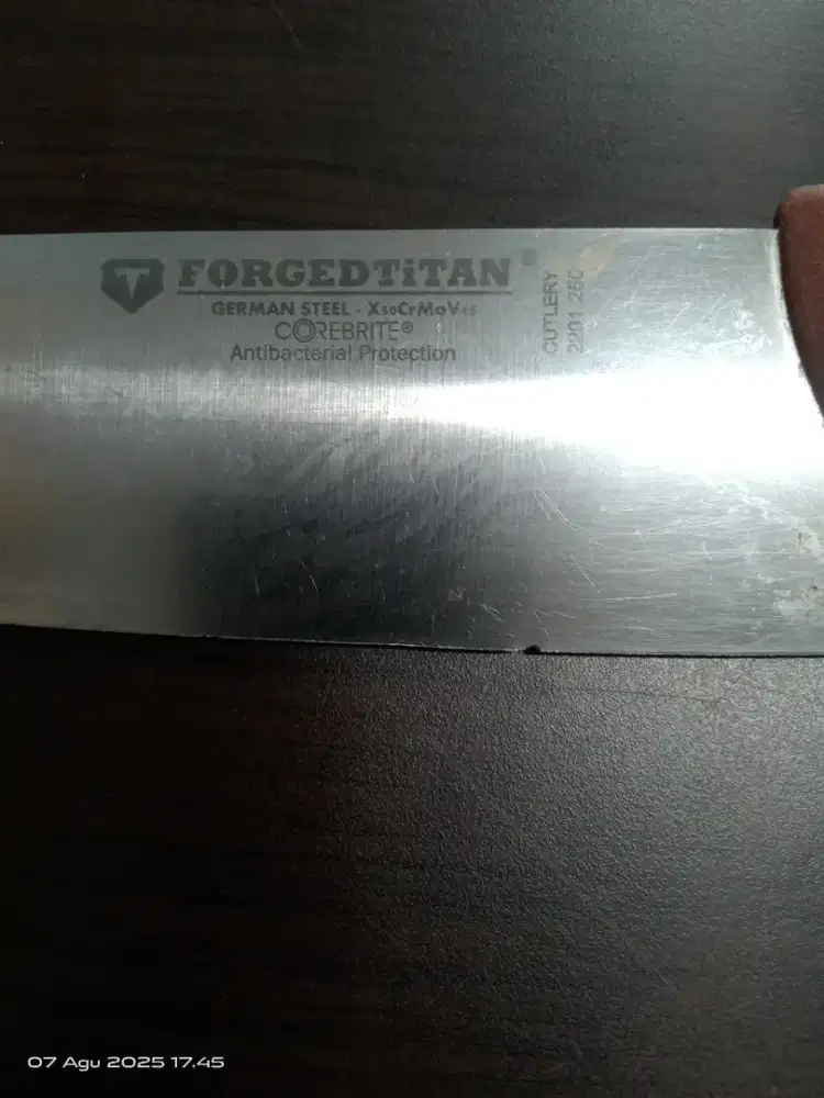 Jual cepat pisau dapur bahan stainless dan ukuran medium