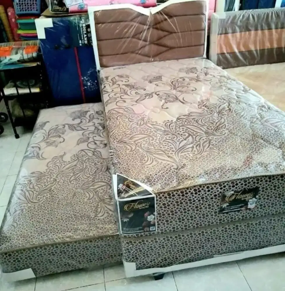 Promo Kredit Kasur Springbed Double Bad atas dan bawah.