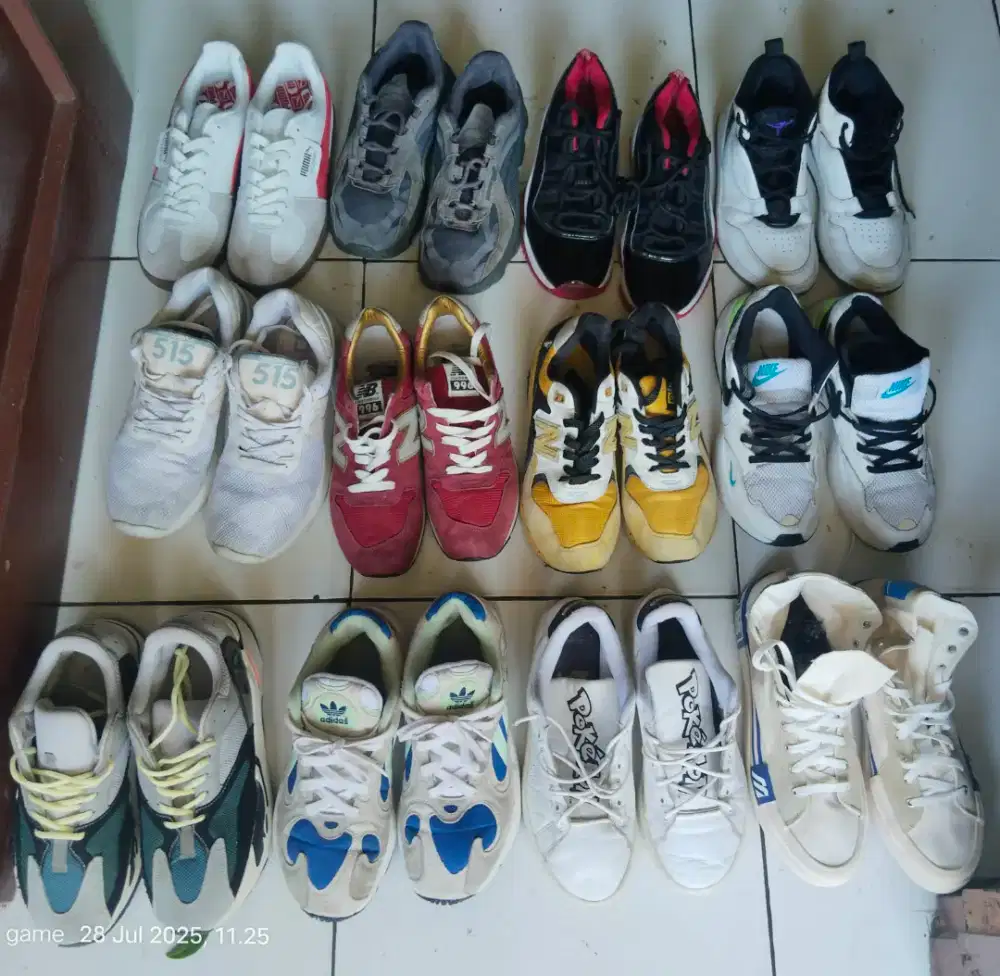 Sepatu Running Casual Basket