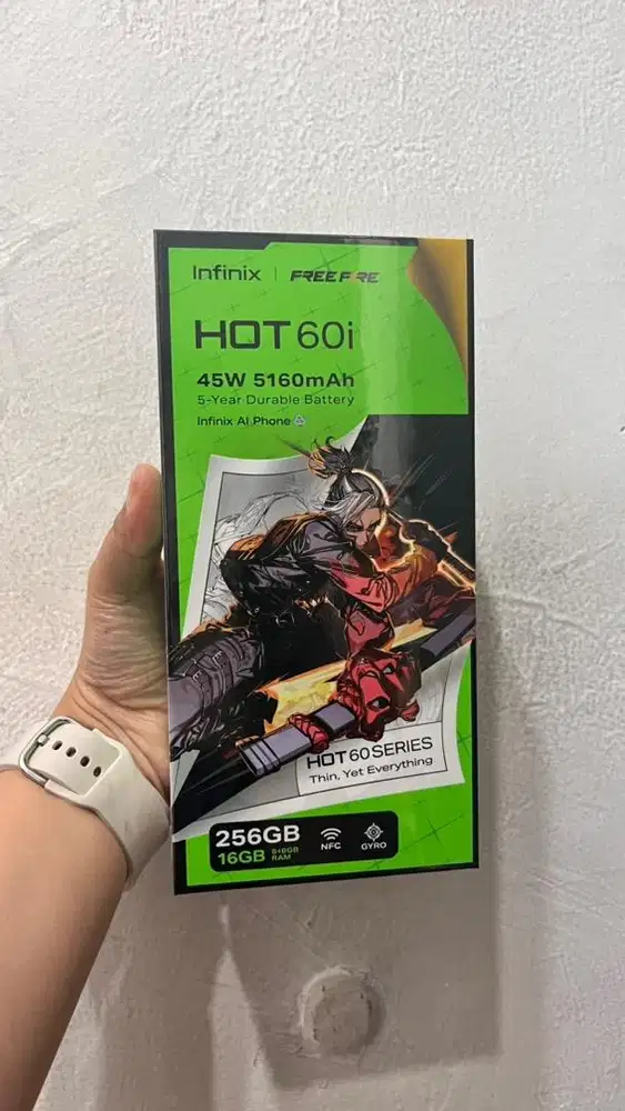 INFINIX HOT 60i Ram besar 8+8/256 udah baterai besar 5160mAh