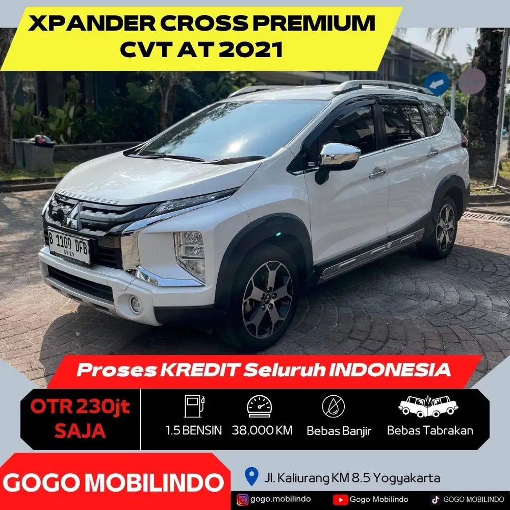 [Dp10jt] Xpander Cross Premium CVT Matic 2021 ORISINIL Kredit Murah