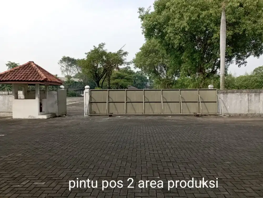 Jual pabrik Karawaci tanggerang