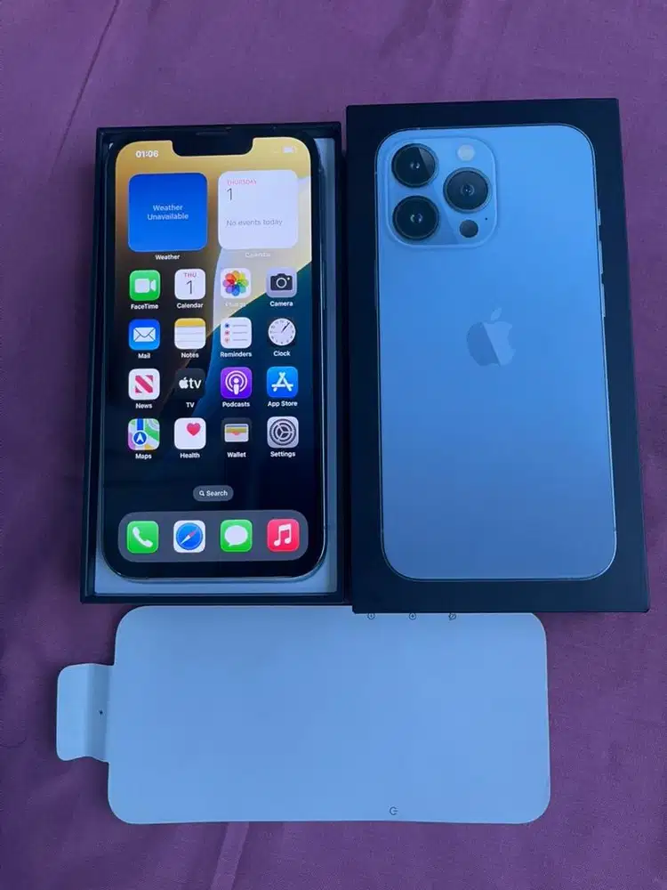 IPhone 13 Promax 256gb iBox Siap Cod