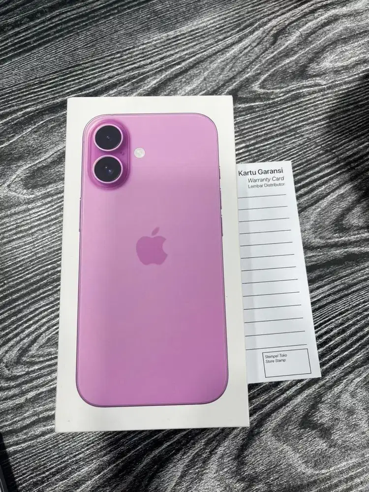 IPhone 16 128gb iBox Garansi panjang Siap COD