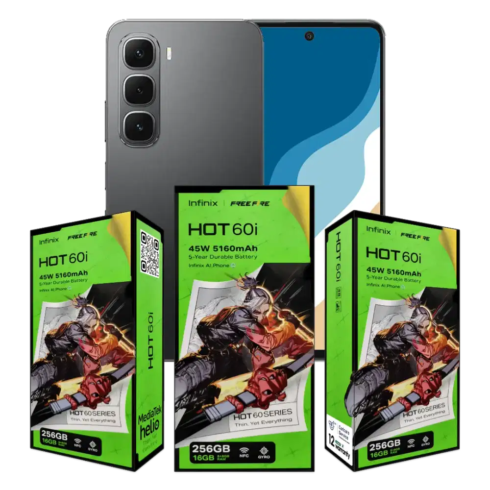 Infinix HOT 60i 8/256 Garansi resmi