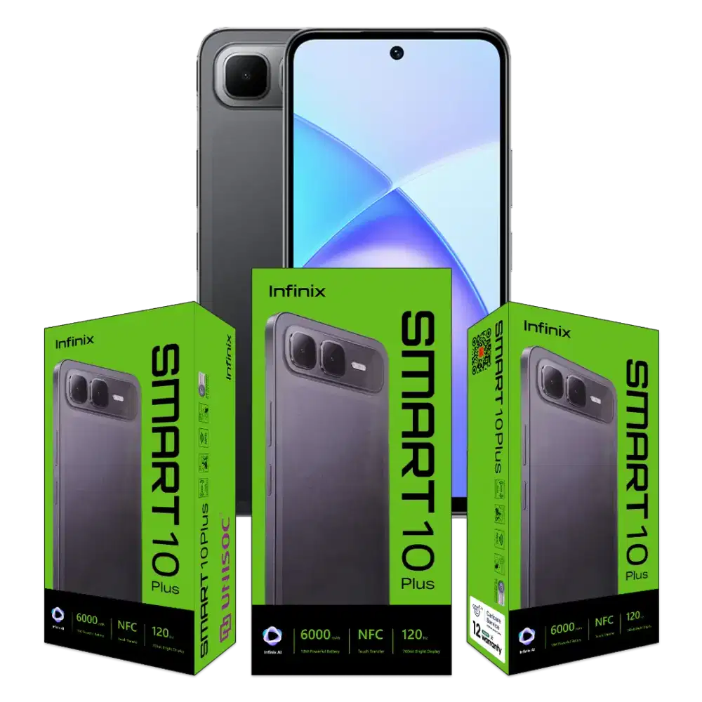 Infinix Smart 10 Plus 8/128 Garansi Resmi