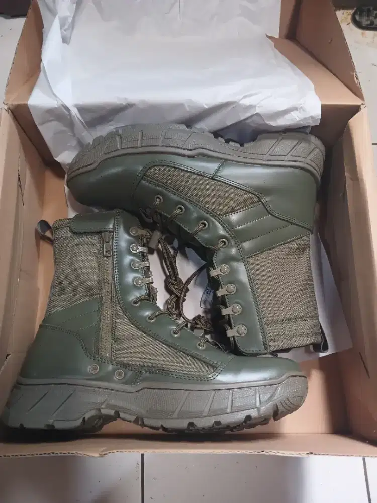 Sepatu PDL Hijau Jatah Polri ukuran 40