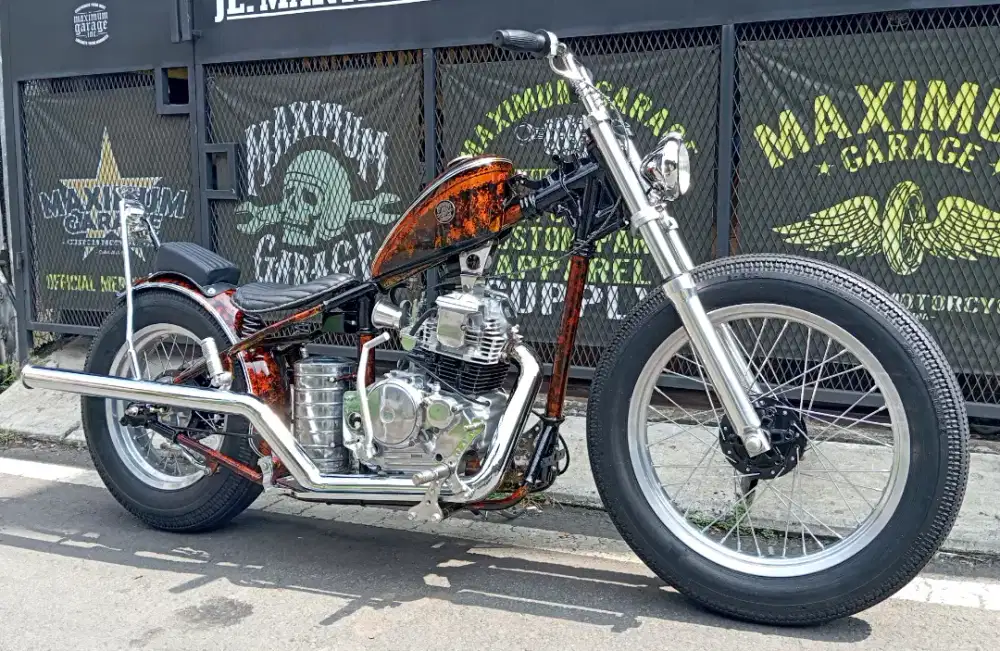 Yamaha scorpio sx225 traditional chopper bobber