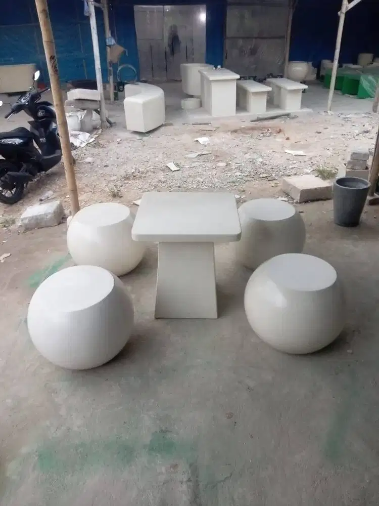 bangku meja taman teraso outdoor