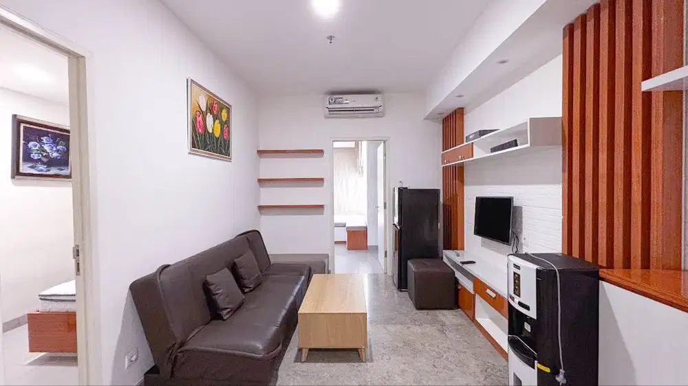 Disewakan Apartemen Skandinavia 2BR Siap Huni Full Furnished Dekat Mal