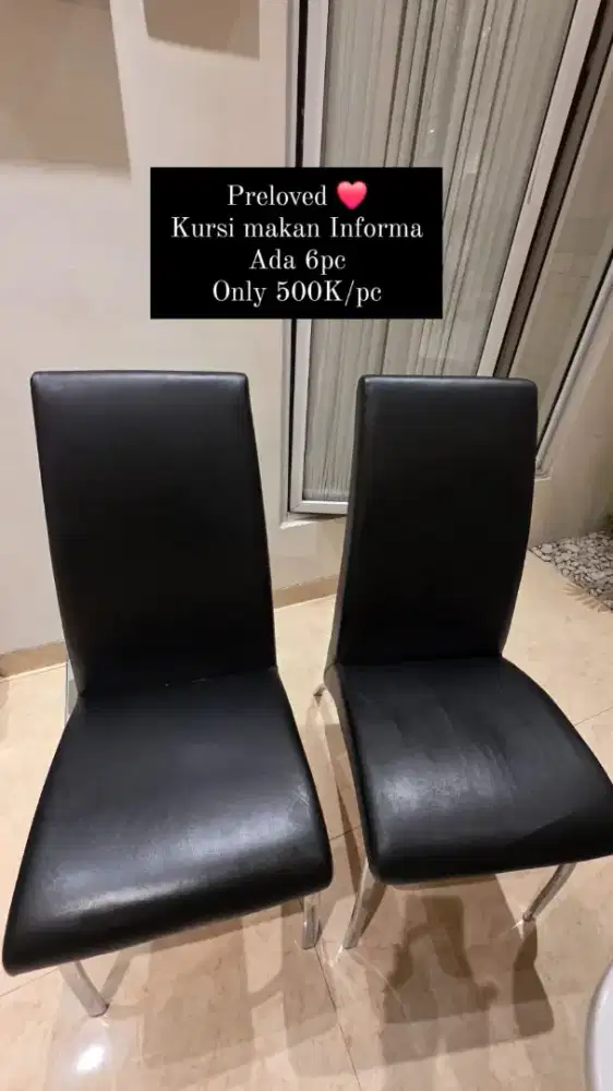 Kursi makan Informa