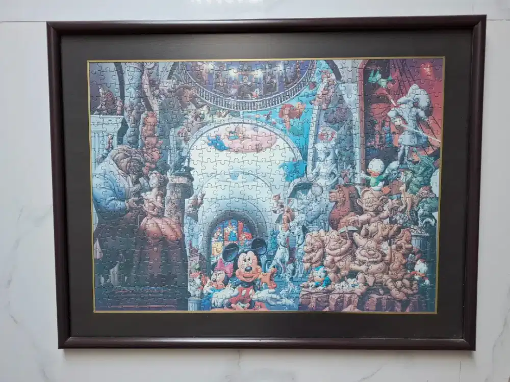 DiJual Pigura Gambar Puzzle Kartun