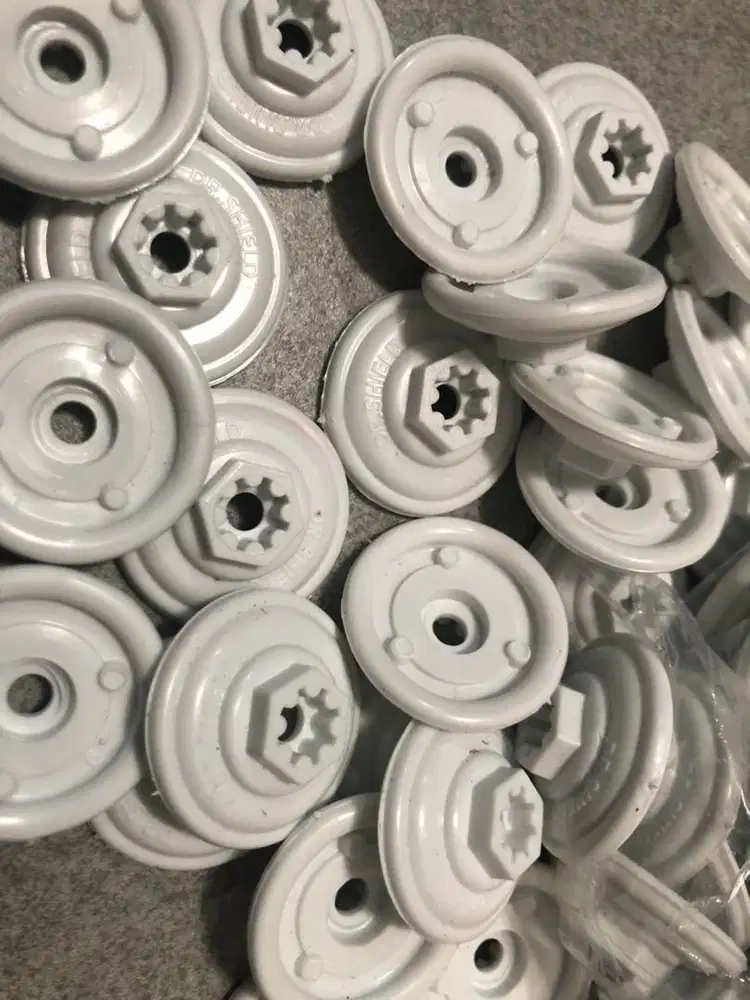 Seal karet kanopi / weather seal white upvc merk dr shield