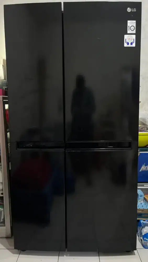 Jual kulkas merk LG GC-B257JQBK