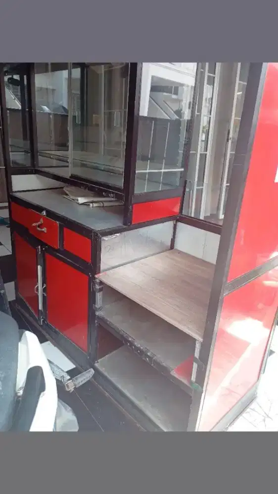 GEROBAK DAGANG ALUMUNIUM