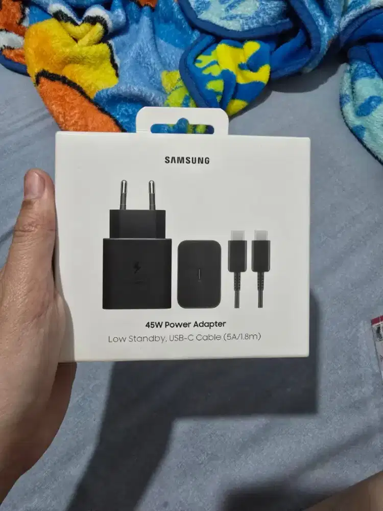 Charger ORI Samsung 45 wath adaptor+kabel