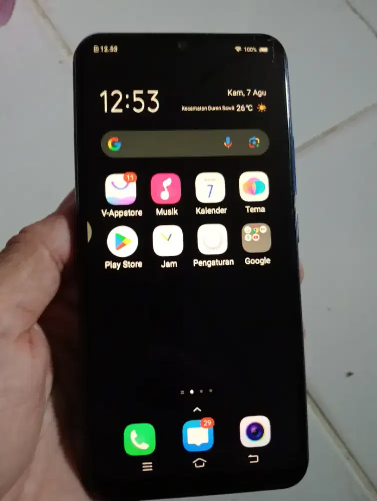 Vivo y12 RAM 3/64 Normal Batangan