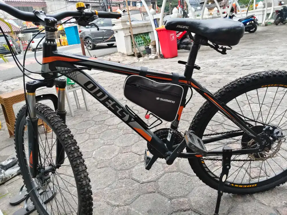 Sepeda Odessy Black-Orange