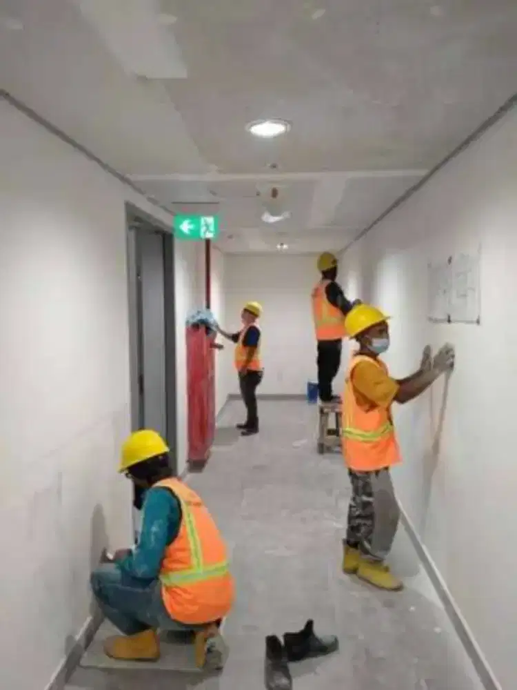 JASA TUKANG CAT POLOS TEMBOK BANGUNAN / SERVIS PAINTING