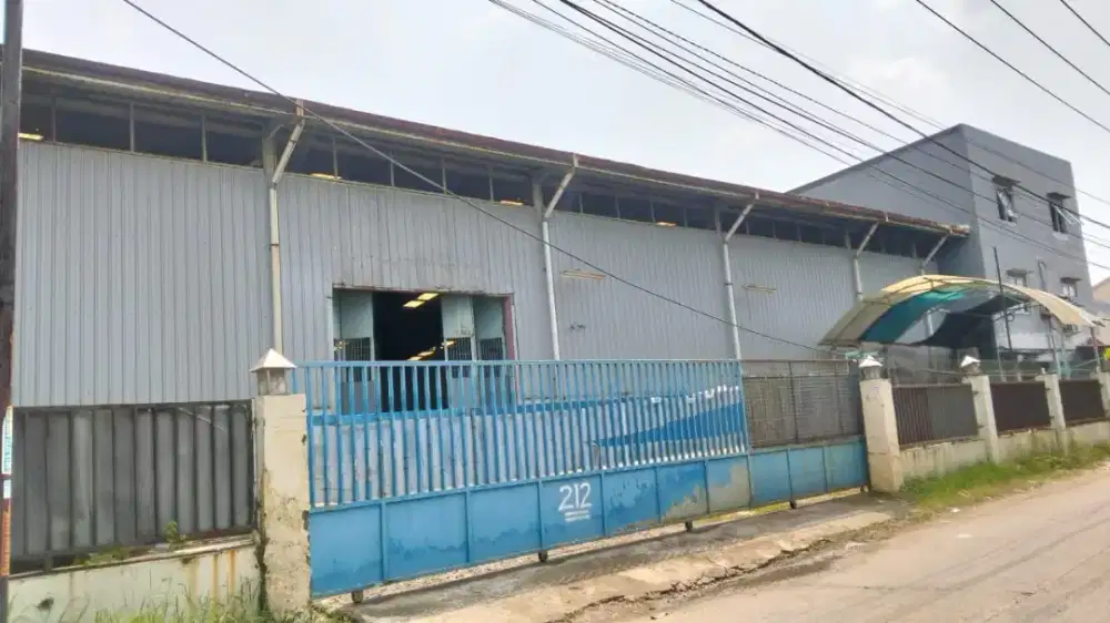 Jual gudang Cikarang timur