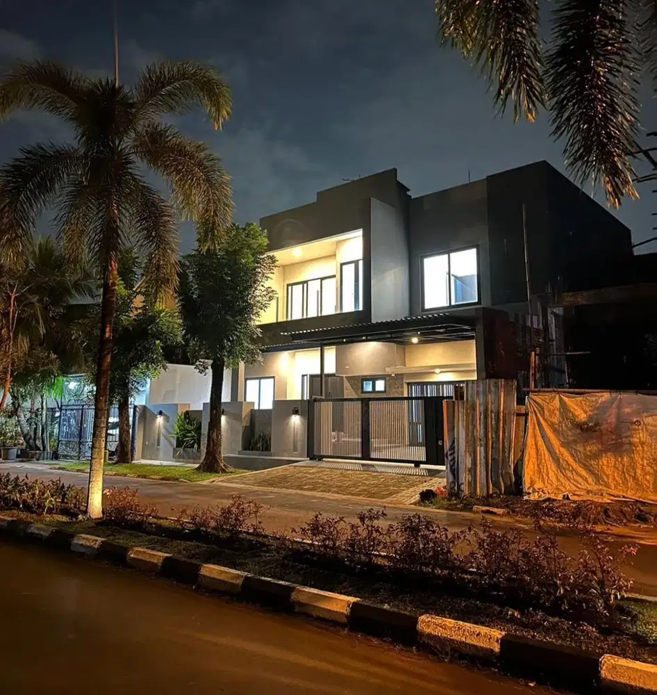 Dijual Rumah Modern Minimalis Di Puspita Loka Bsd City