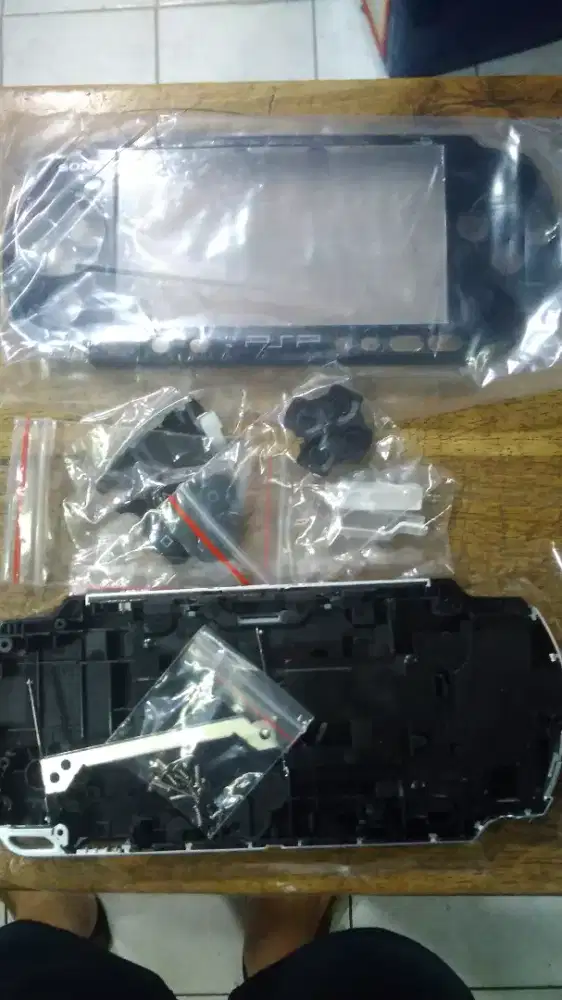 Jual casing PSP slim seri 3006 (hitam atau merah)